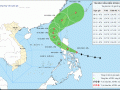 Bão Fung-wong duy trì cường độ rất mạnh, di chuyển nhanh