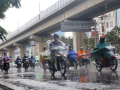 Không khí lạnh tăng cường gây mưa dông khu vực Bắc Bộ