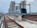 Tàu metro số 1 TP.HCM lên ray, sẵn sàng lăn bánh