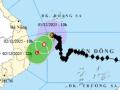 Bão số 15 ít di chuyển, từ mai miền Trung mưa vừa đến mưa to