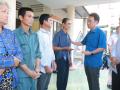 Thăm hỏi, hỗ trợ 16 hộ dân bị sạt lở cuốn trôi nhà ở Vĩnh Long