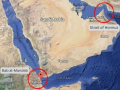Eo biển Bab el-Mandeb trở thành tâm điểm trung chuyển mới