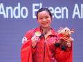 'Hot girl cử tạ' Việt Nam lập 3 kỷ lục SEA Games