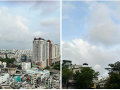 Bất ngờ TP.HCM sáng nay lất phất mưa, nắng nóng đã giảm?