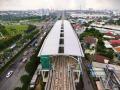 Sáng nay, đoàn tàu metro số 1 tại TPHCM chạy thử nghiệm 9km trên cao