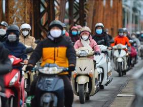 Hà Nội đón thêm 2 đợt không khí lạnh tăng cường