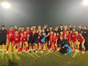 U16 nữ Việt Nam thắng đậm U16 Campuchia trận ra quân giải U16 Đông Nam Á