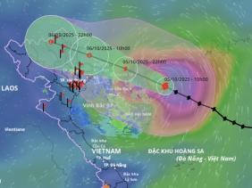 Đêm nay bão số 11 đi vào Quảng Ninh, mưa to gió lớn sắp trút xuống Bắc Bộ
