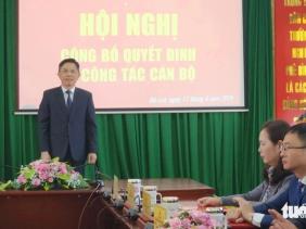 Ông Đặng Trí Dũng thôi làm bí thư Thành ủy Đà Lạ
