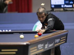 Trần Quyết Chiến xuất sắc vô địch World Cup billiards carom 3 băng