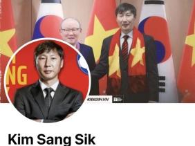HLV Kim Sang-sik bị giả mạo danh tính trên Facebook, người đại diện lên tiếng khẩn cấp