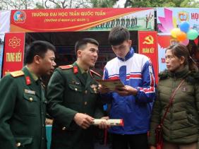 Thí sinh thi trường quân đội sẽ điều chỉnh nguyện vọng xét tuyển theo nhóm trường
