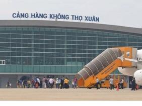 Tạm dừng khai thác sân bay Thọ Xuân do xuất hiện thiết bị bay không xác định