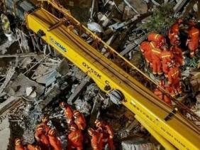 Trung Quốc bắt giữ 9 người liên quan đến vụ sập tòa nhà 6 tầng