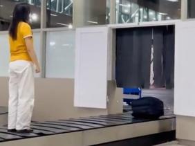 Nữ hành khách nhảy lên băng chuyền quay clip: Check in “sống ảo”, hậu quả thật