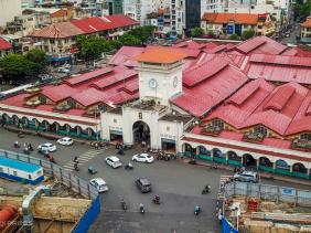 Đề xuất làm quảng trường trước chợ Bến Thành
