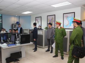 Khám xét phòng Kiểm định xe cơ giới, Cục Đăng kiểm Việt Nam