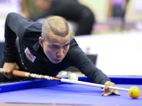 Giải billiards carom 3 băng thế giới: Trần Quyết Chiến lấy ngôi đầu bảng?
