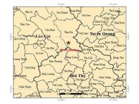 Xảy ra động đất mạnh 3.0 độ gần thủy điện Thác Bà