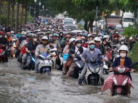 Danh sách 23 tuyến đường bị ngập nước do triều cường ở TP.HCM