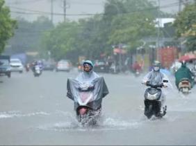 Mưa diện rộng từ Nghệ An đến Quảng Ngãi