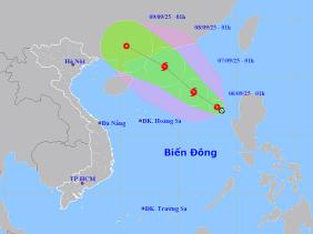 Áp thấp nhiệt đới trên Biển Đông có khả năng mạnh lên thành bão
