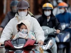 Bắc bộ và Trung bộ rét mướt trong ngày Tết Dương lịch