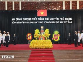 Cử hành trọng thể Lễ Quốc tang Tổng Bí thư Nguyễn Phú Trọng