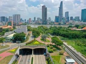 TPHCM: Điều chỉnh giao thông qua hầm sông Sài Gòn