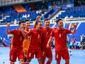 VCK Futsal châu Á 2022: Tuyển Việt Nam nỗ lực vượt qua chính mình