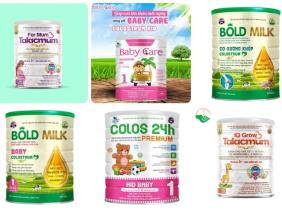 Điểm tên những sản phẩm trong số gần 600 loại sữa làm giả vừa bị triệt phá
