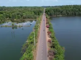 Tuyến đường từ cầu Mã Đà đến Vành đai 4 chính thức được nâng cấp lên 6 làn xe