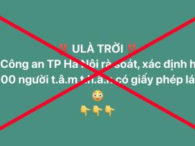 Công an Hà Nội nói gì về thông tin hơn 4.000 người tâm thần được cấp giấp phép lái xe?