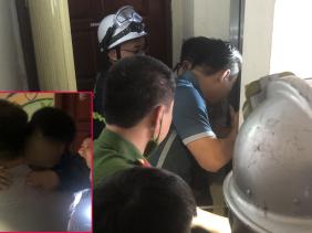 Giải cứu bé trai 4 tuổi rơi tự do, mắc kẹt trong hố thang máy