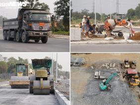 Tấp nập thi công dự án 1.500 tỷ đồng qua 'siêu phường' ở Đồng Nai