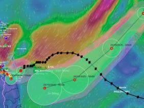 Bão số 12 chưa tan, chiều nay áp thấp nhiệt đới mới đi vào Biển Đông
