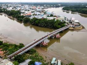 TPHCM sắp xây cầu 781 tỉ đồng nối huyện Nhà Bè và Long An