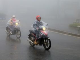 Nhiệt độ tại Sa Pa giảm xuống còn 9 độ C
