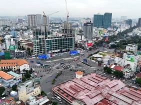 Khu đất 8.600 m² đối diện chợ Bến Thành ở TPHCM tái khởi động sau nhiều năm dang dở