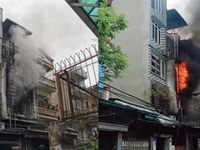 Bốn người tử vong trong căn nhà cháy ở Hà Đông, Hà Nội