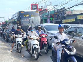 Dự án Mở rộng Quốc lộ 50 đoạn qua Bình Chánh (TP.HCM): Nhà thầu cam kết về đích sớm