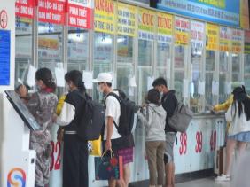 Bến xe miền Đông bắt đầu bán vé xe tết từ 1.12