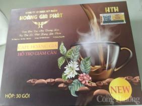 Cục An toàn thực phẩm cảnh báo cafe giảm cân Hoàng Gia chứa chất cấm