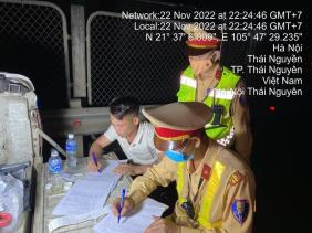 Một tuần phát hiện, xử lý 5 trường hợp dương tính với ma túy trên cao tốc