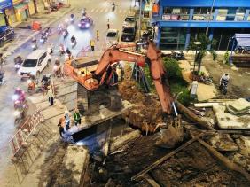 11 mũi thi công xuyên đêm đua tiến độ metro số 2 tại TP.HCM, quyết tâm về đích năm 2030