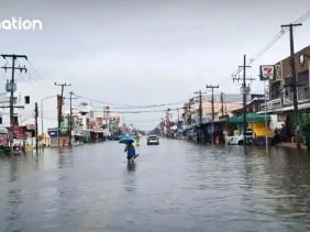 Lũ quét nghiêm trọng tại Thái Lan