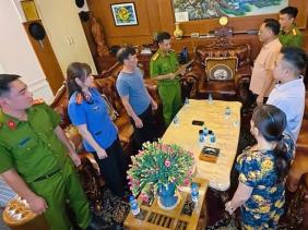 Khám xét khẩn cấp nơi làm việc của doanh nhân Cao Tiến Đoan, chủ tịch Tập đoàn Đông Á