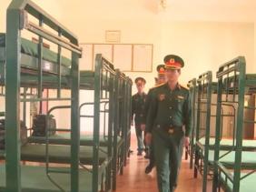 Chuẩn bị điều kiện tốt nhất cho công tác huấn luyện chiến sĩ mới