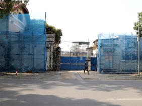 Dừng thi công dự án gần quảng trường Ba Đình