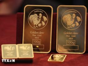 Giá vàng châu Á mất hết toàn bộ mức tăng từ đầu năm